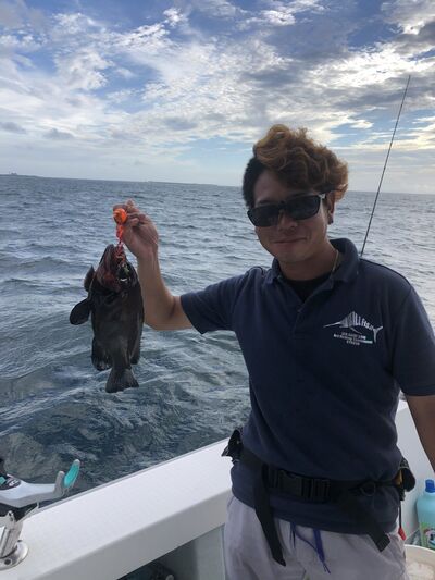 6/12 ビックマーリン下架　試運転